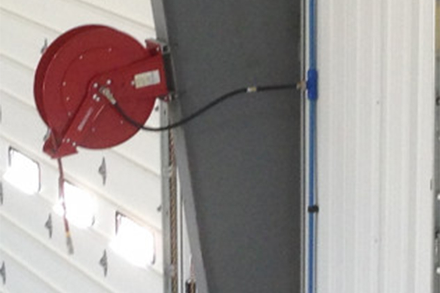 aluminum-air-line-system-installed-at-commercial-building-montgomery-mn